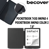 Чохол-книжка BeCover Smart Case для PocketBook 743G InkPad 4/InkPad Color 2/InkPad Color 3 (7.8") 
