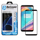 Защитное стекло BeCover для OnePlus 5T Black