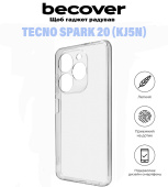 Силіконовий чохол BeCover для Tecno Spark 20 (KJ5n)