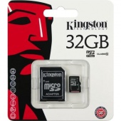 Kingston 32 GB microSDHC class 10 + SD Adapter SDC10/32GB (300806)