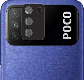 Защитное стекло BeCover для камеры Poco X3 / Poco X3 Pro
