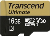 Transcend 16 GB microSDHC UHS-I U3 Ultimate TS16GUSDU3M (300813)